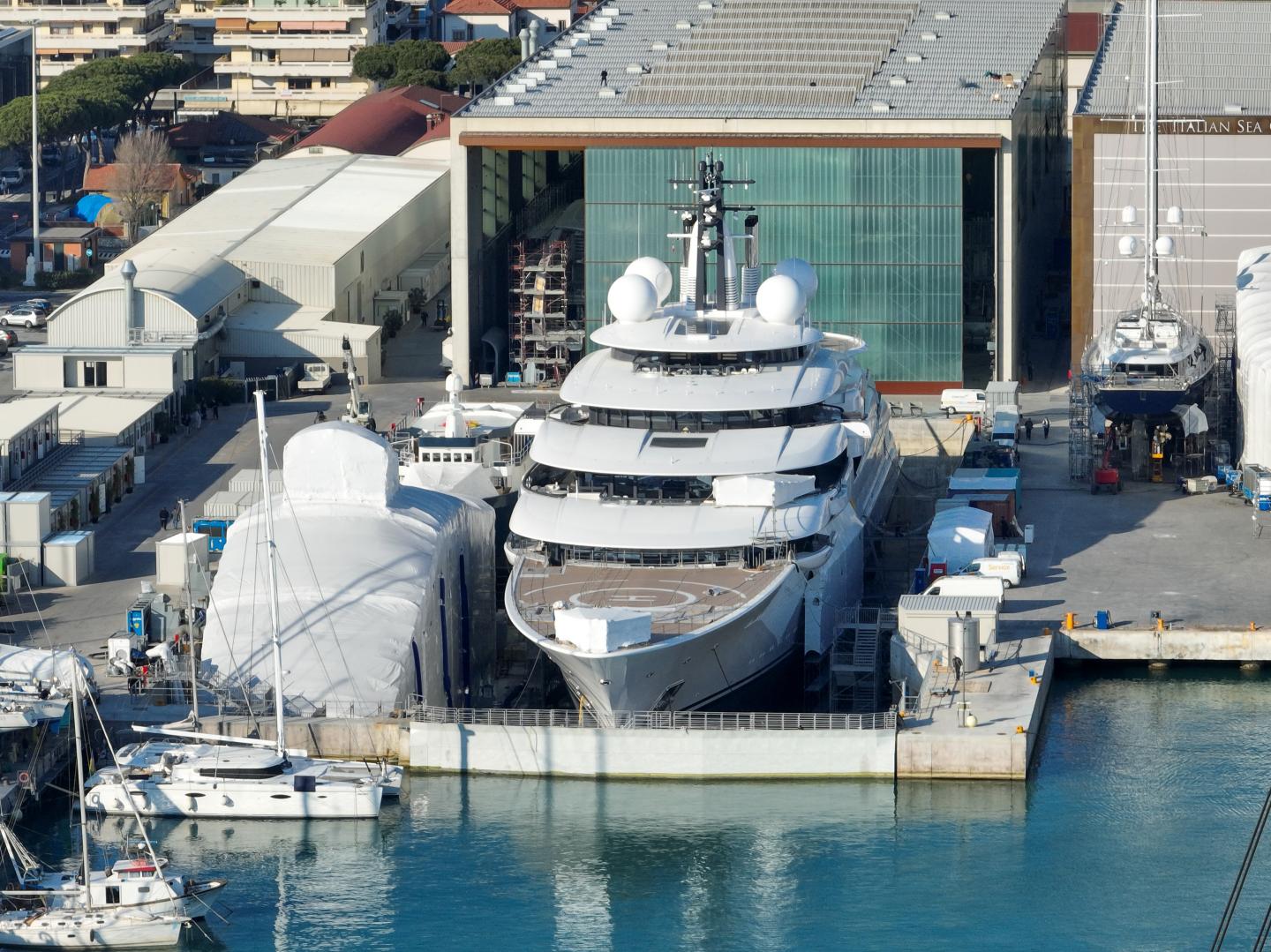 The Scheherazade yacht.