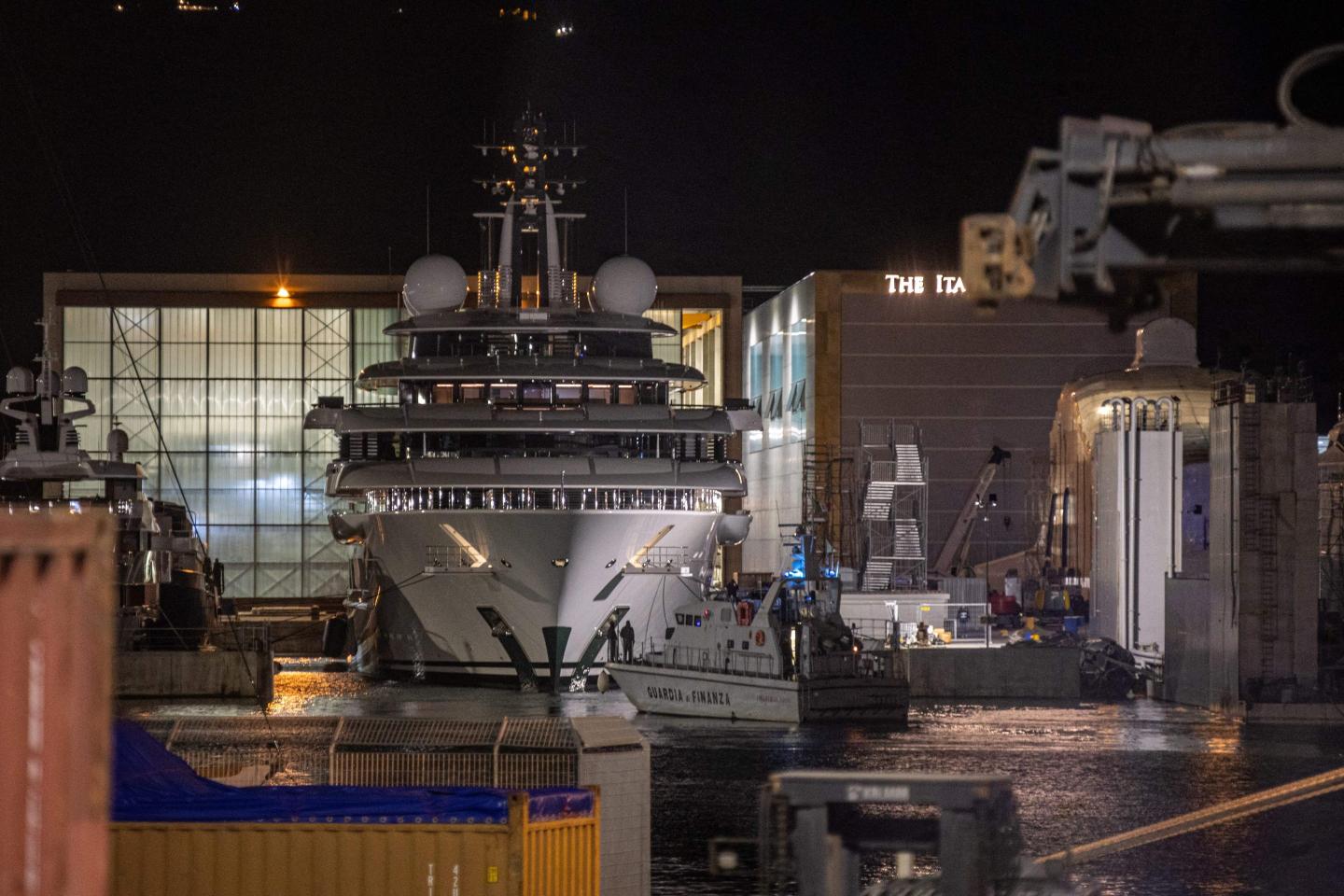 Megayachts racing across oceans show oligarchs’ desperation