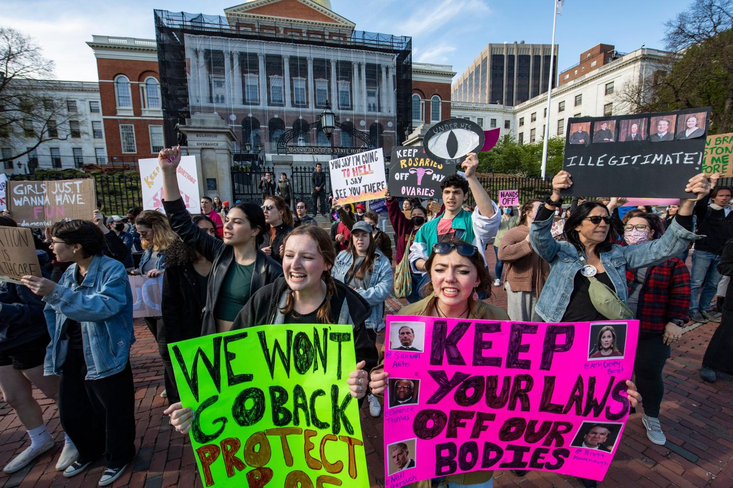 Corporate America remains mum on abortion rights one week later