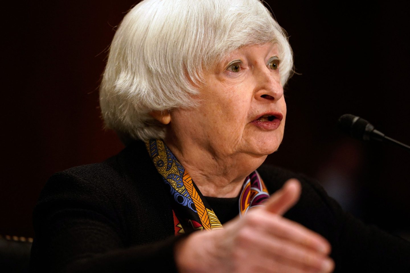 Janet Yellen testifies in front of Congress