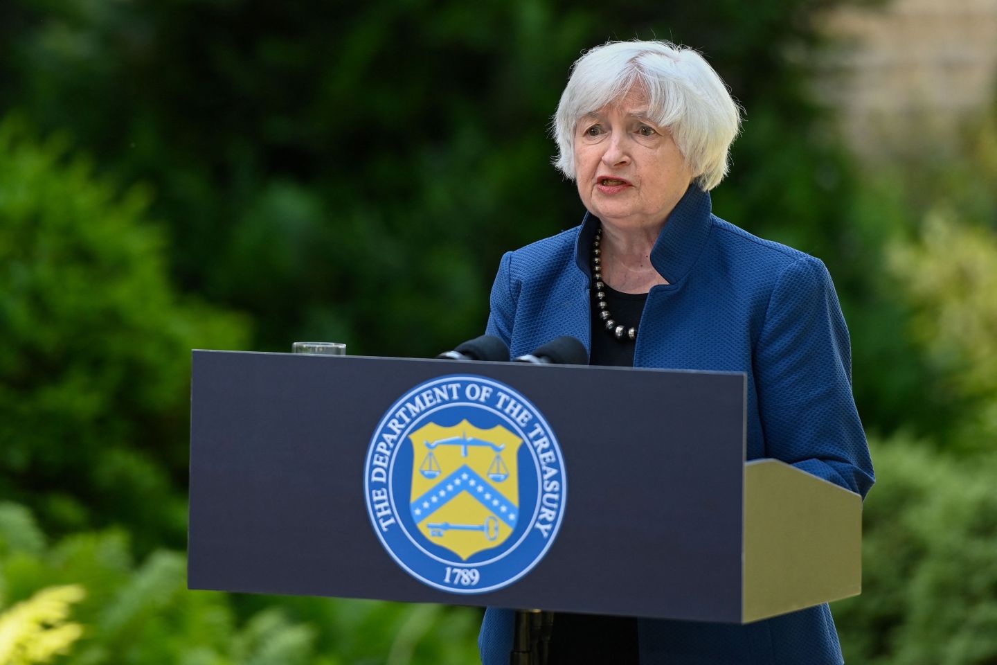 US Treasury Secretary Janet Yellen