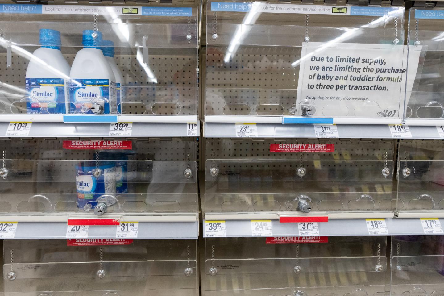 77%: That’s how much a baby formula maker’s shares surged after Biden tweeted about the company