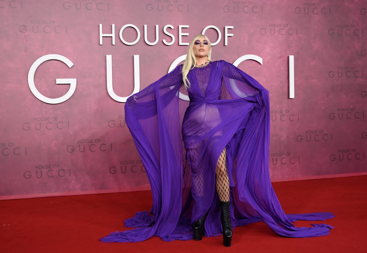 Lady Gaga at 'House of Gucci' premiere