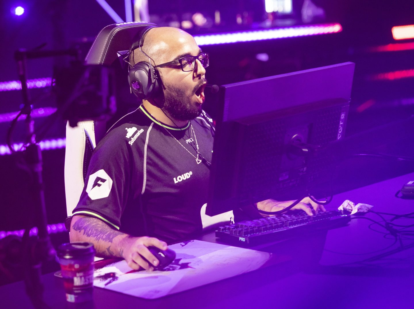 Gustavo "Sacy" Rossi of LOUD competes at the VALORANT Masters Grand Finals