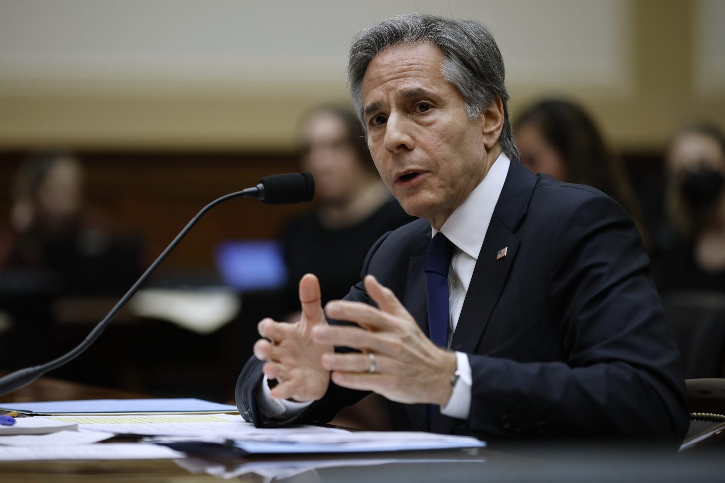 Secretary Of State Antony Blinken