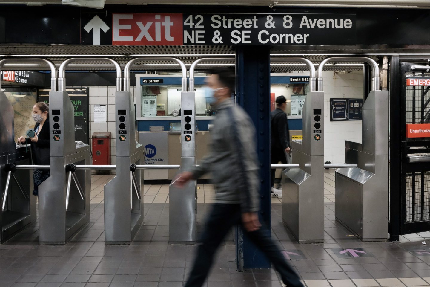New York City commuters
