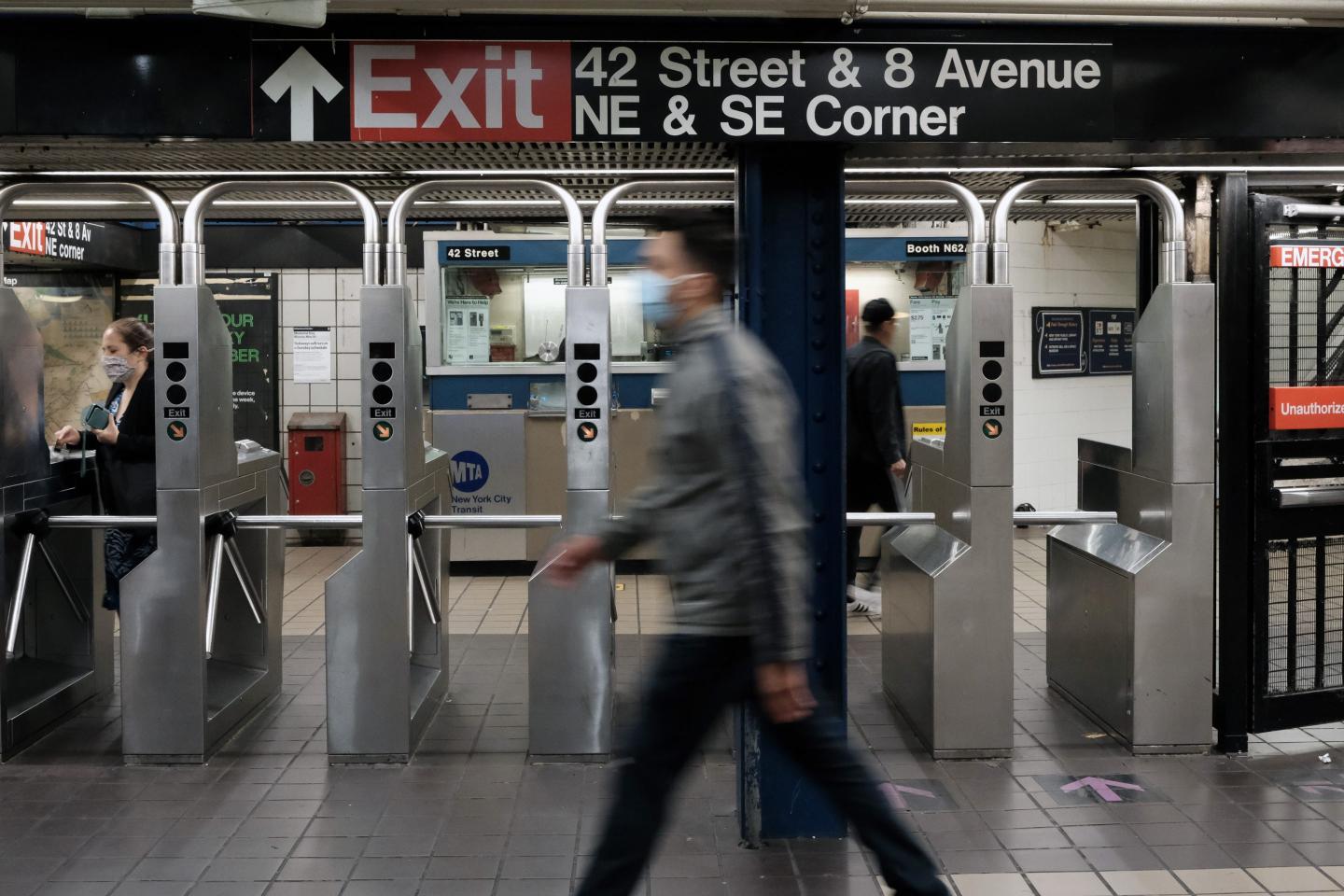 New York City commuters