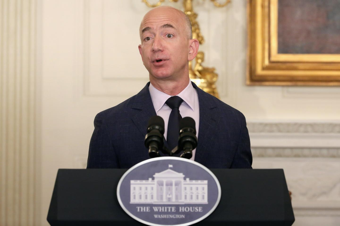 Joe Biden says firms like Amazon are behind high inflation. Jeff Bezos disagrees
