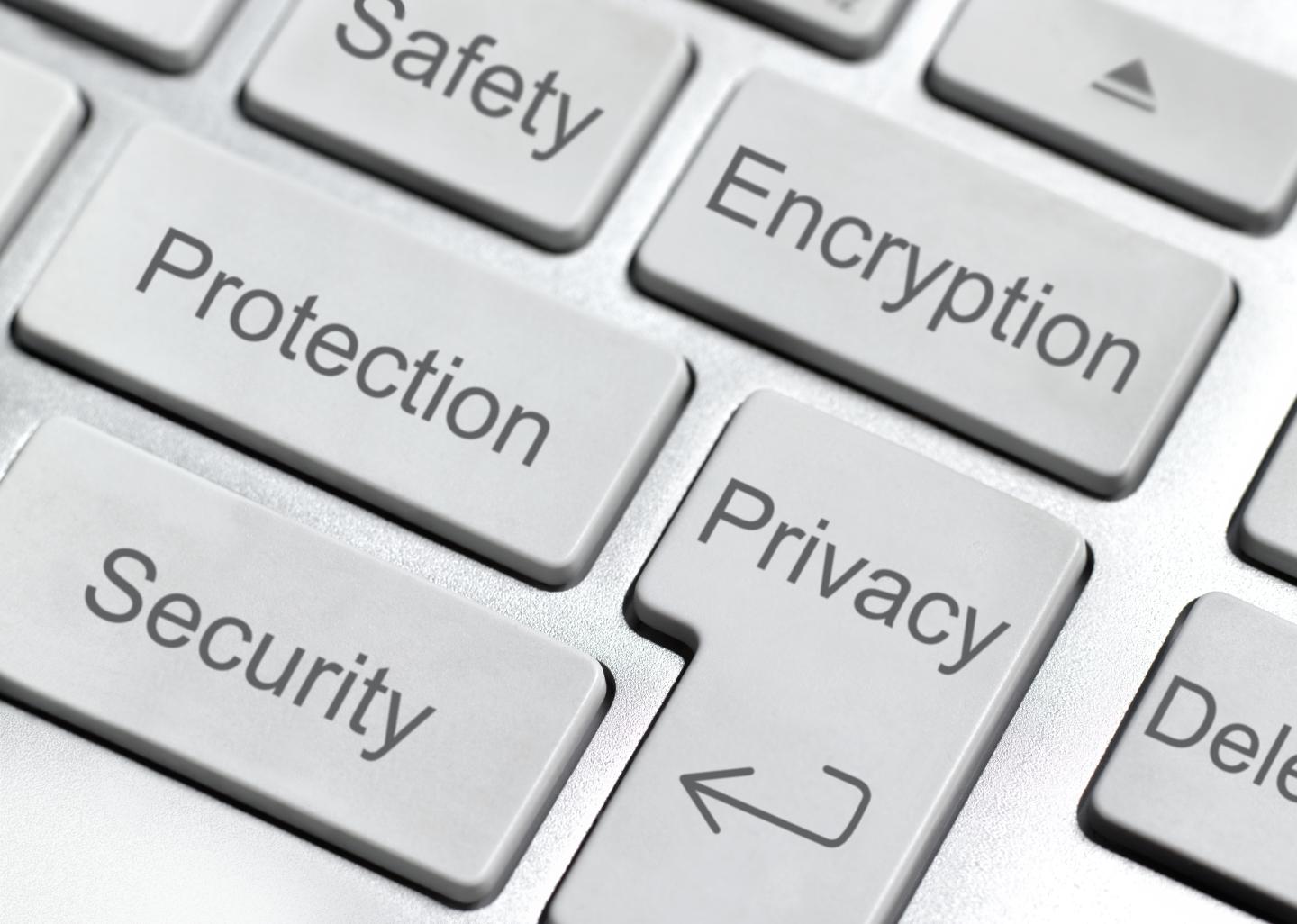 Encryption button on keyboard.