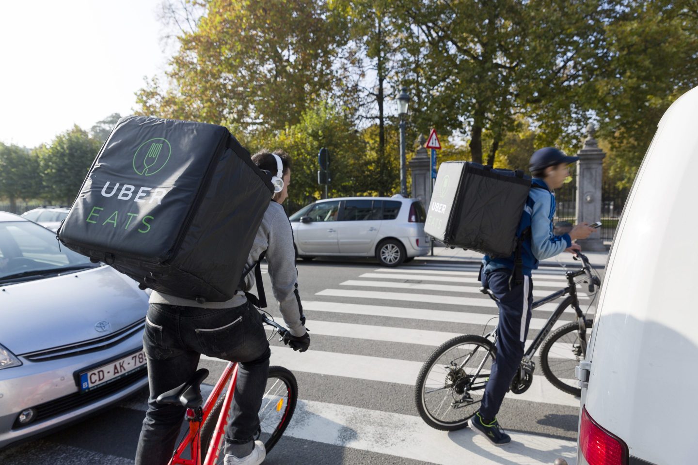 UberEats delivery driver