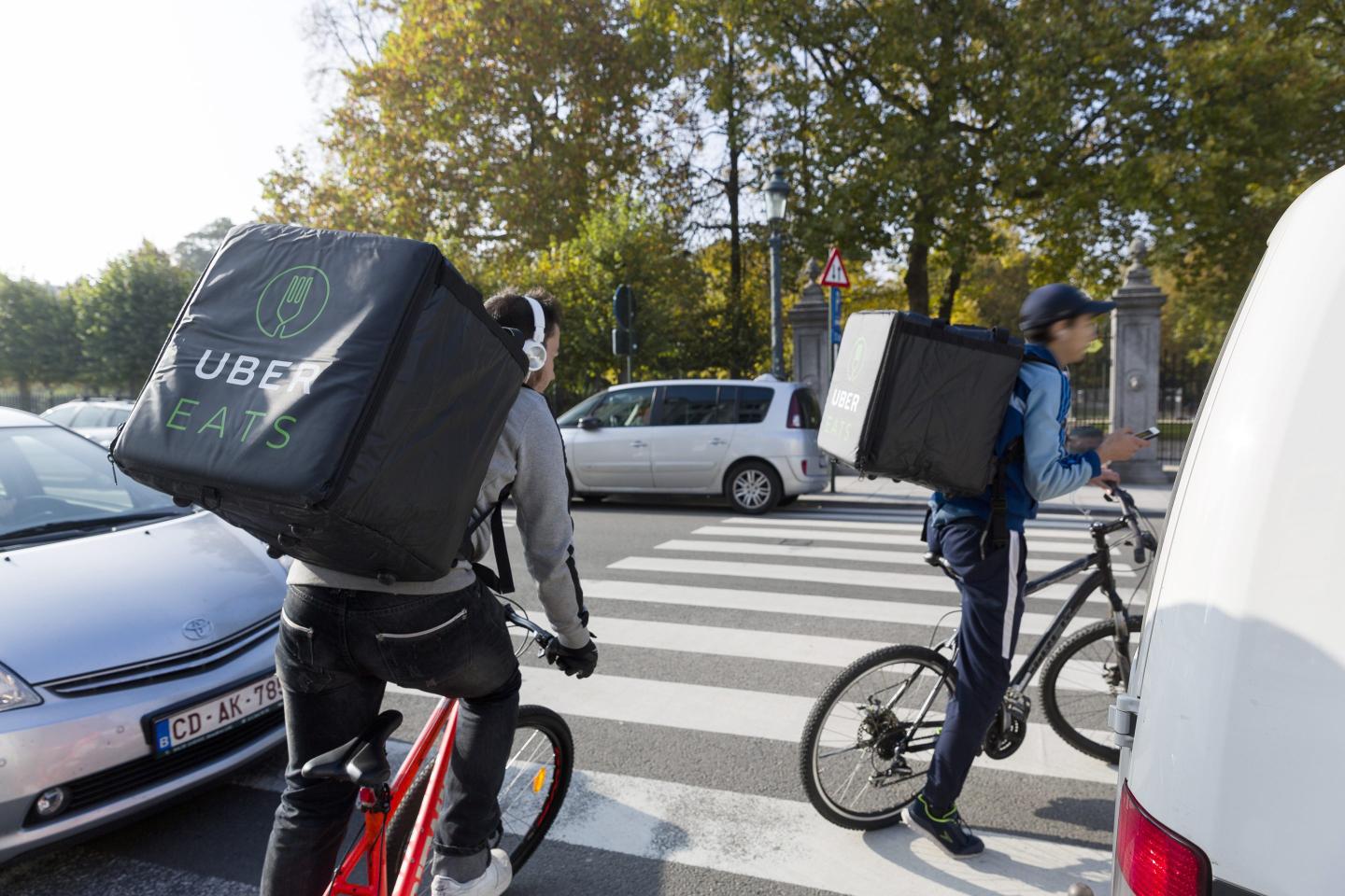 UberEats delivery driver