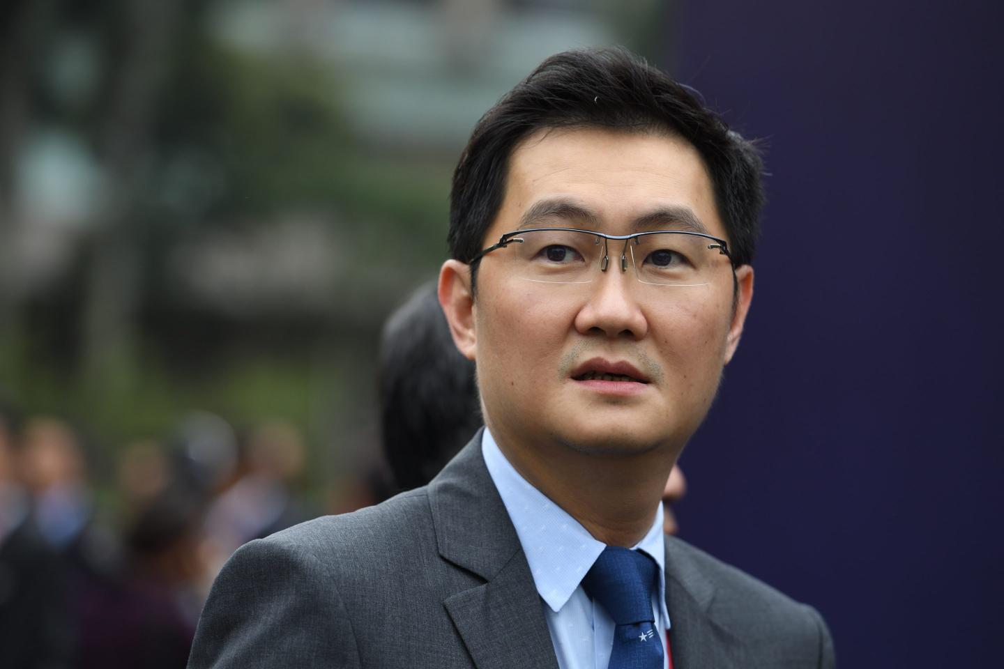 Tencent founder and CEO Pony Ma Huateng seen in 2018