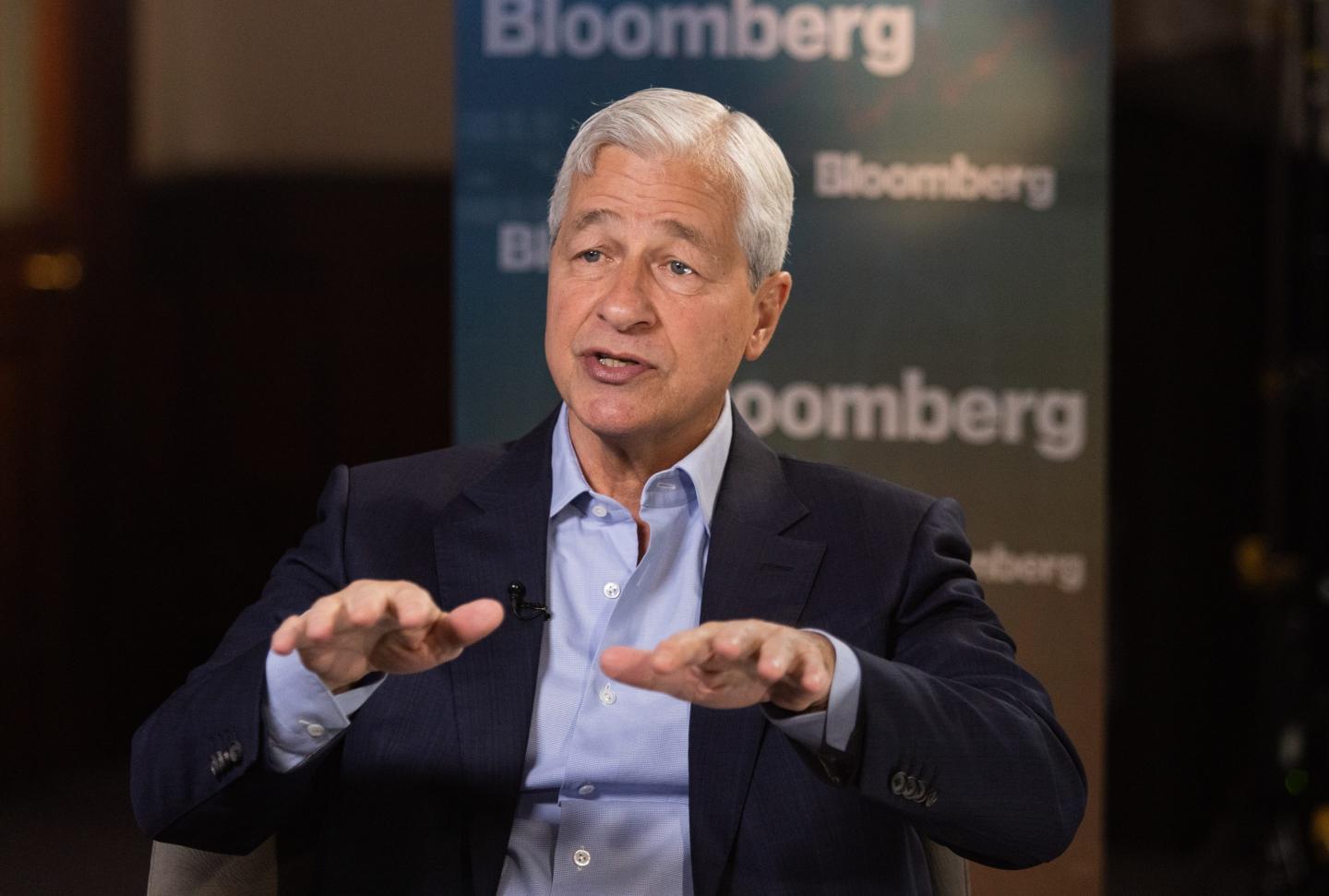 Jamie Dimon in a Bloomberg interview.