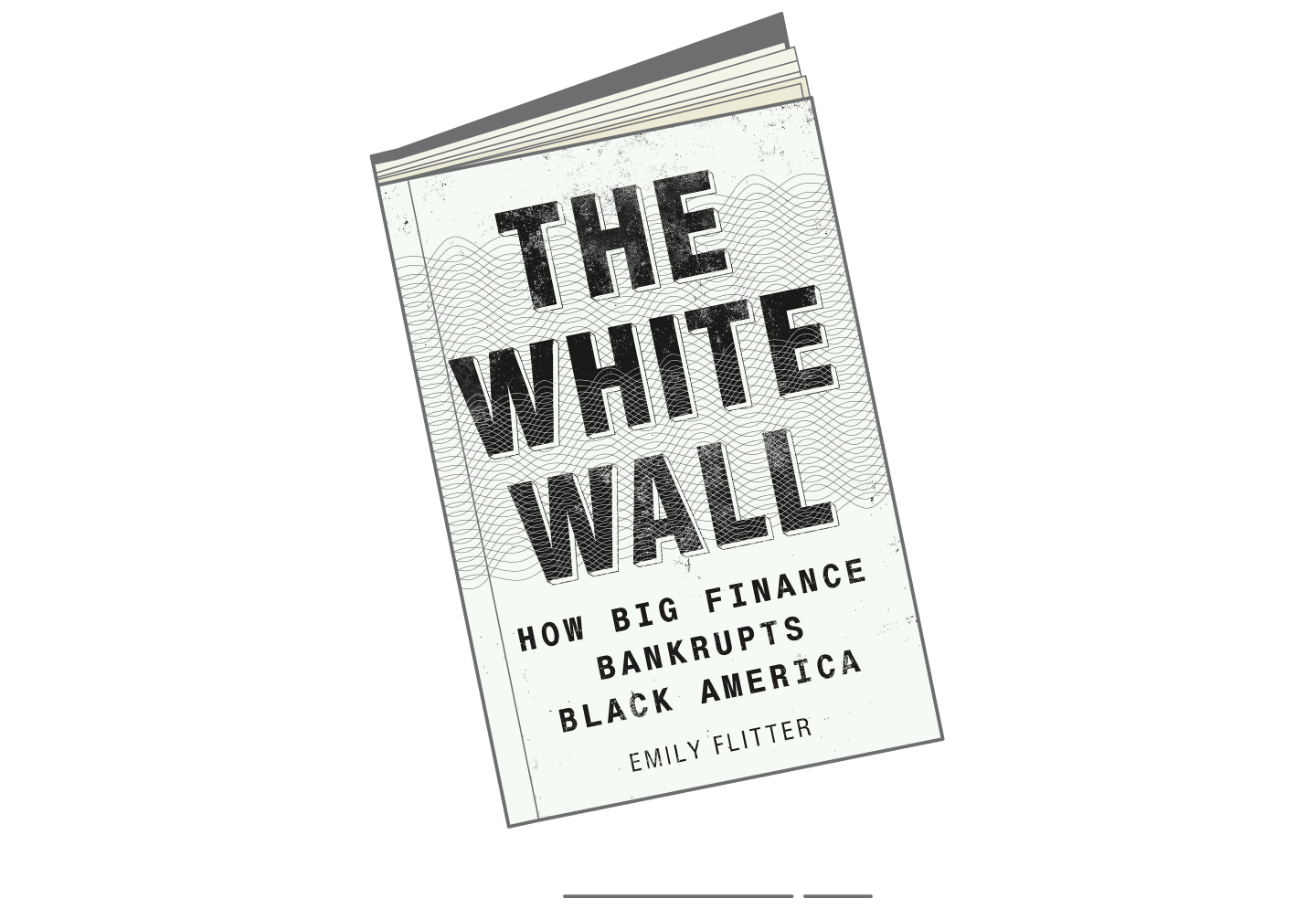 Cover of book, “The White Wall”