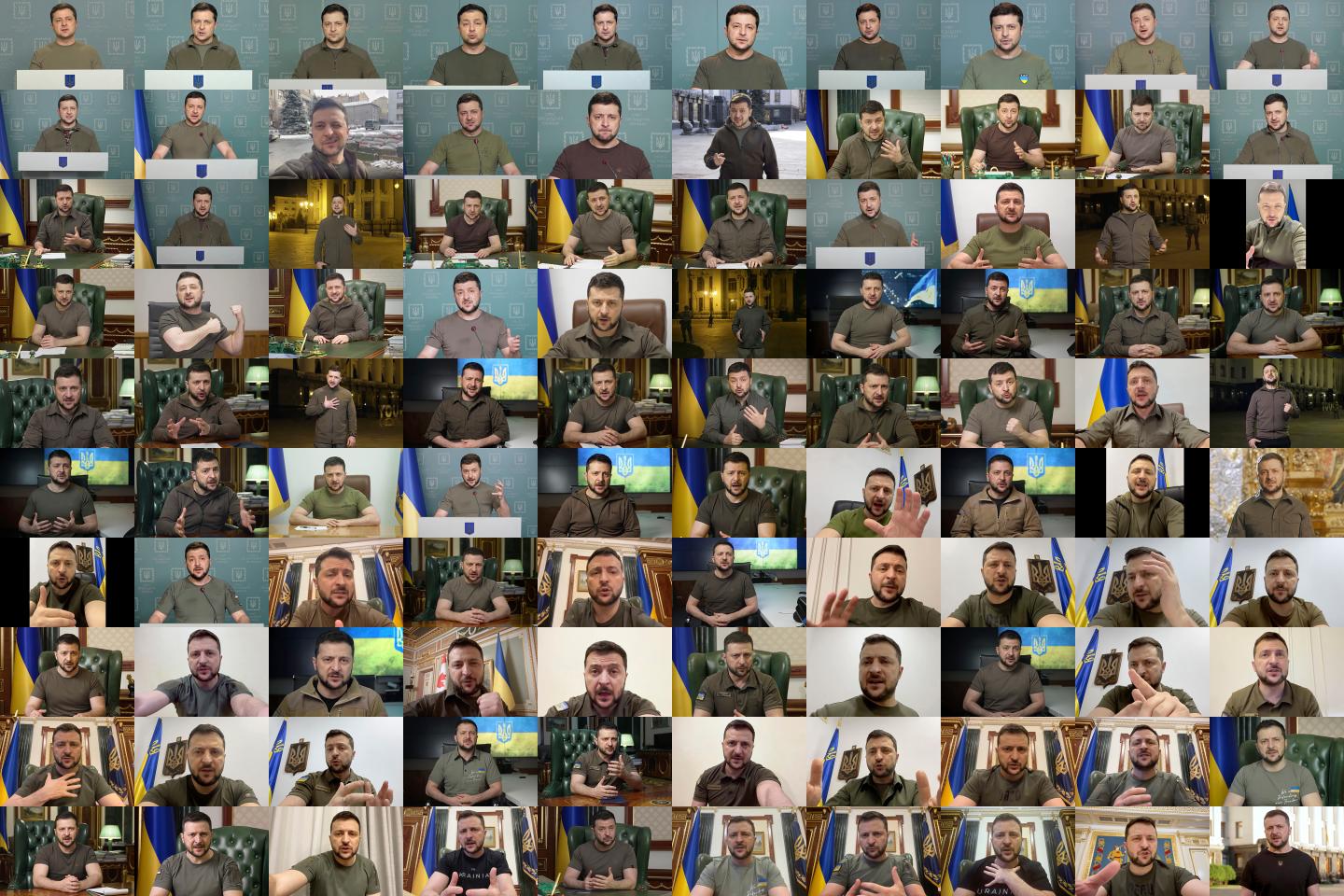 100 speeches in 100 days of war: Zelensky rallies Ukraine