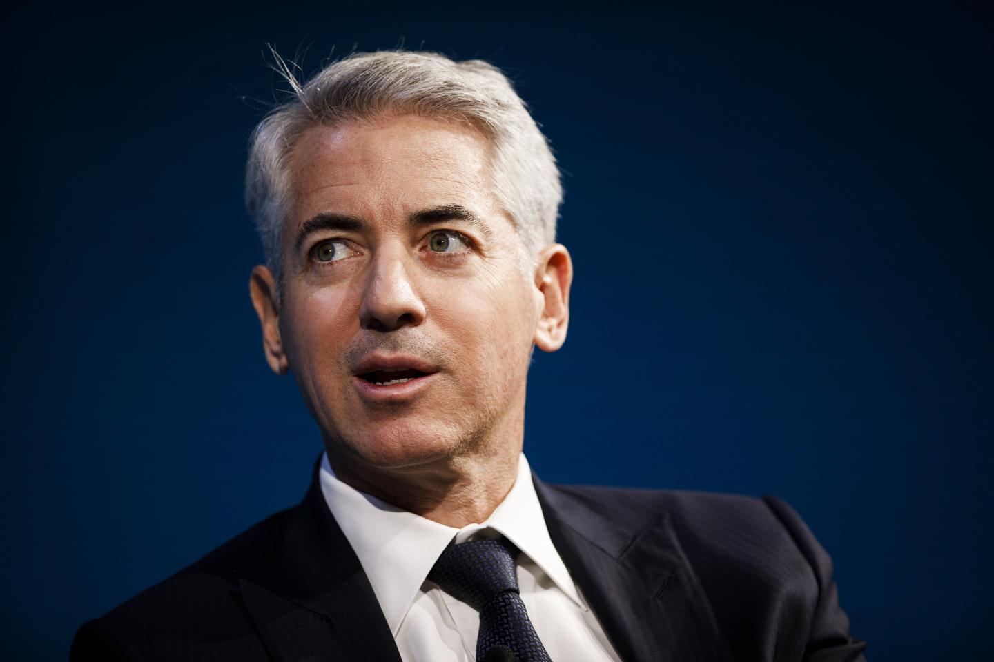 Bill Ackman, chief executive officer of Pershing Square Capital Management LP, speaks during the WSJ D.Live.