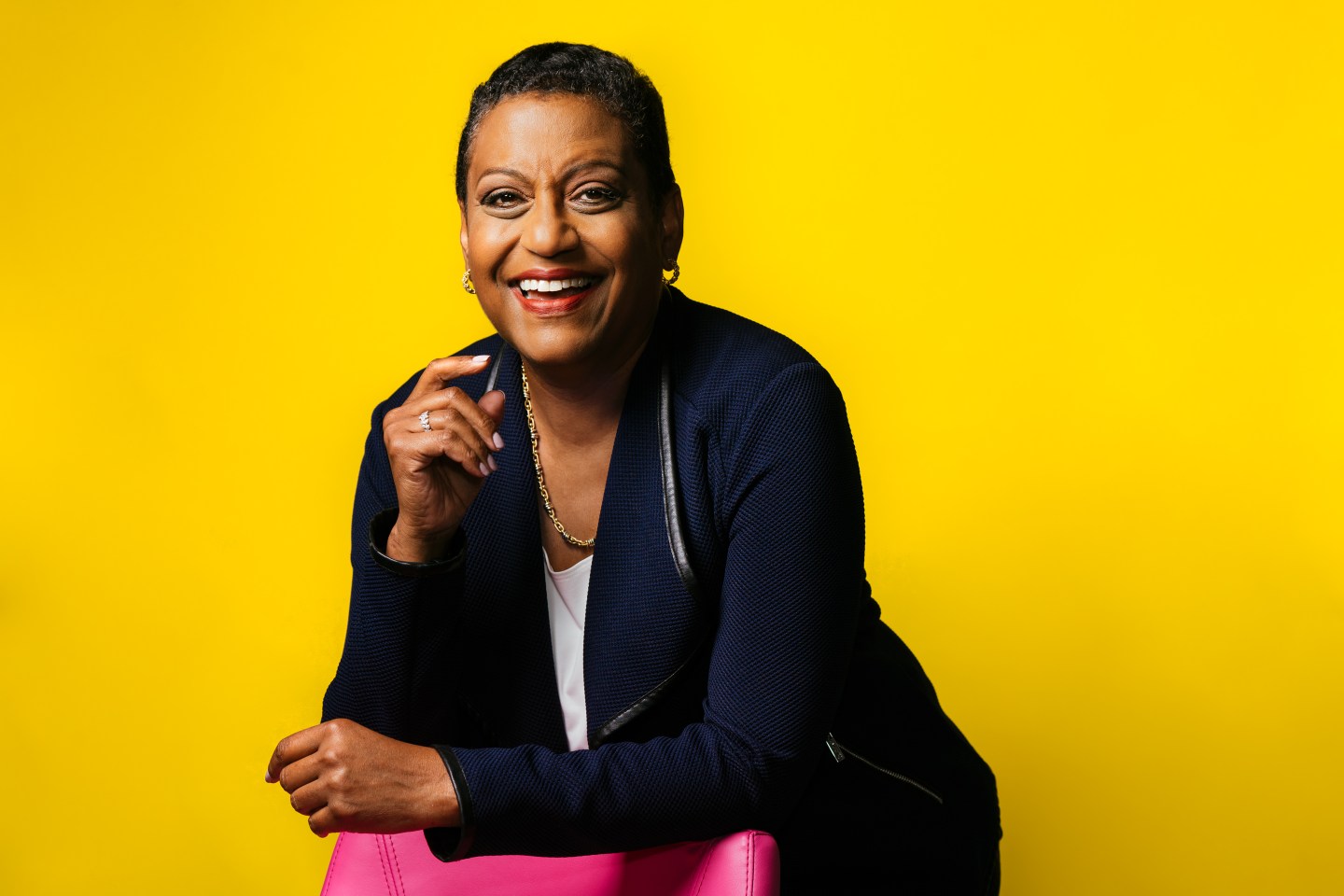 March of Dimes president and CEO Stacey D. Stewart at its headquarters in Arlington, Va., on June 13, 2022.