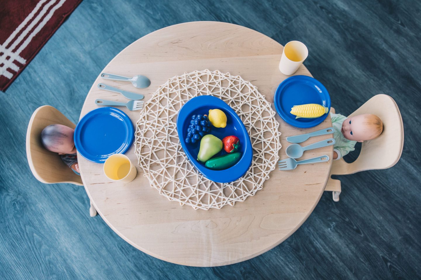 Toys and dolls at a childcare center in Salt Lake City