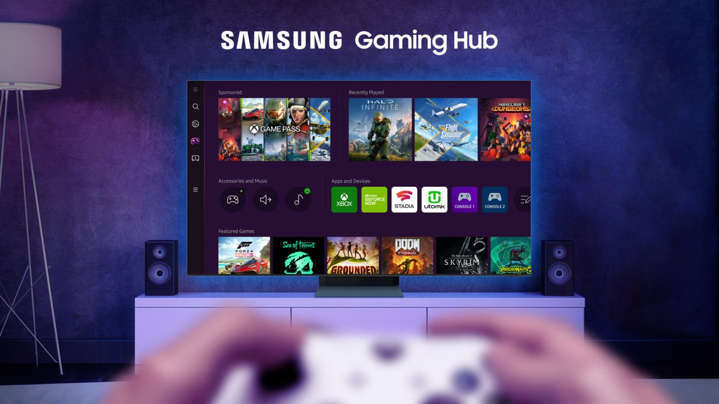 The Samsung gaming hub