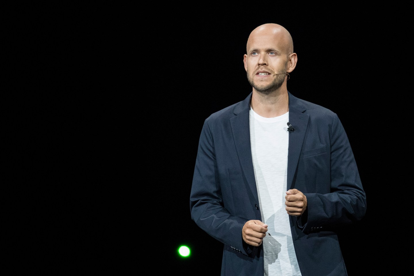 Daniel Ek, chief executive officer of Spotify.