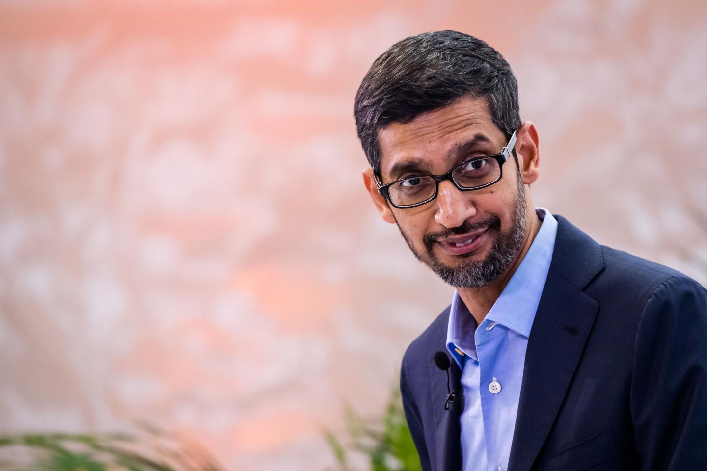 Sundar Pichai, the CEO of Google parent company Alphabet