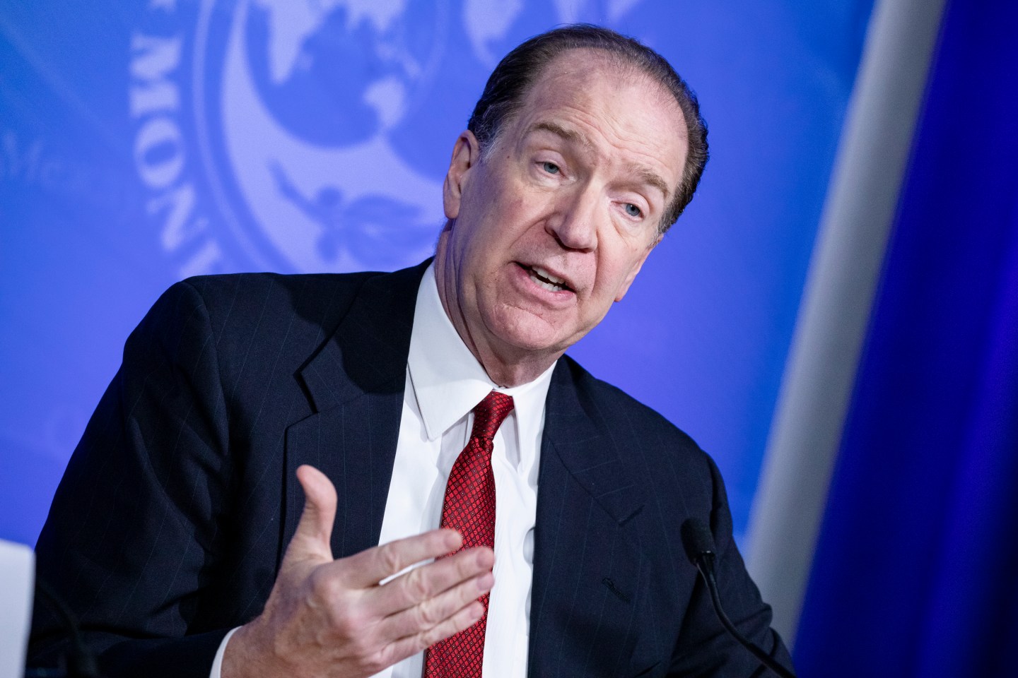 World Bank President David Malpass.