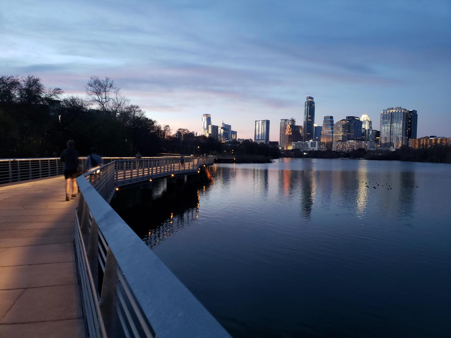 The Austin, Texas, downtown skyline