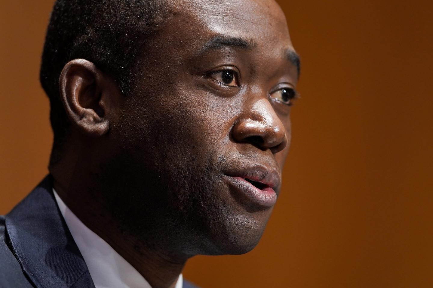 U.S. Deputy Treasury Secretary Adewale Adeyemo