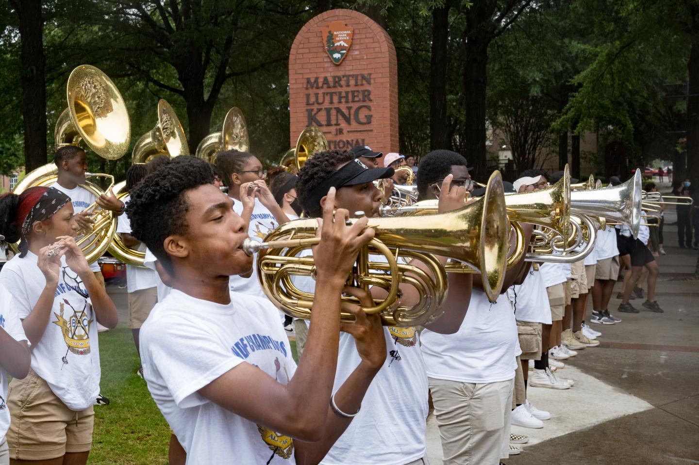 Juneteenth celebration last year in Atlanta.