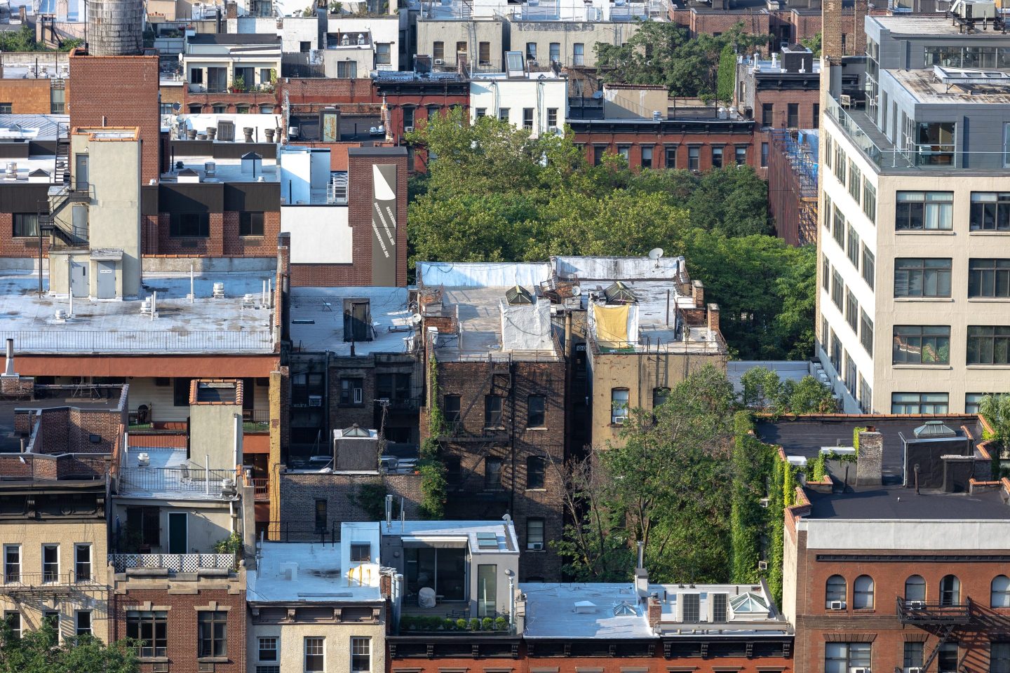 Apartment buildings in Midtown Manhattan