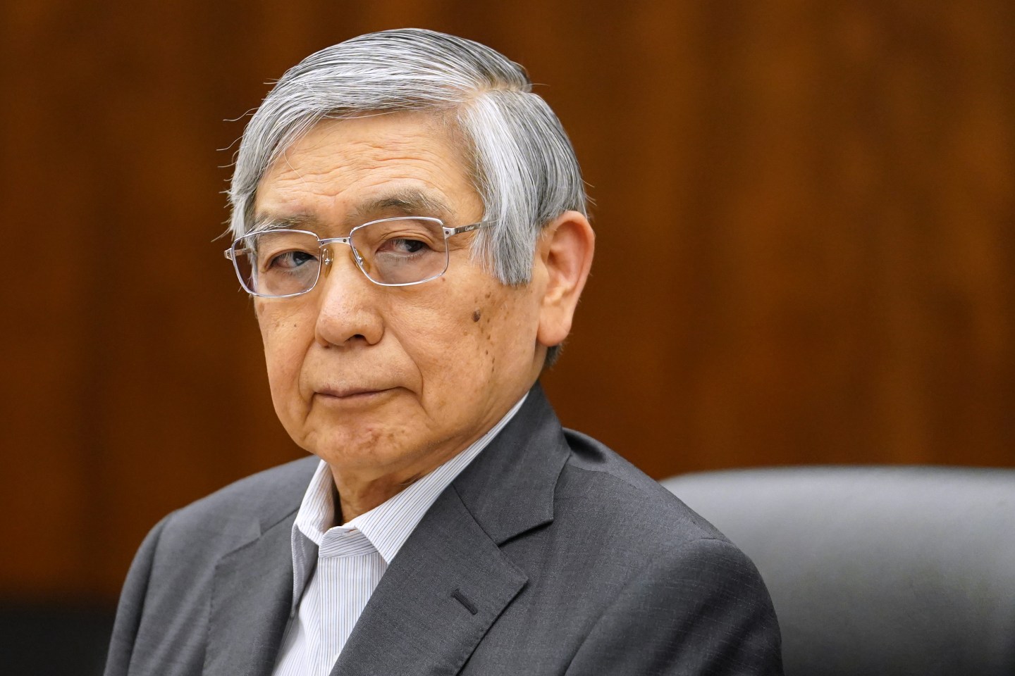 Haruhiko Kuroda, governor of the Bank of Japan.