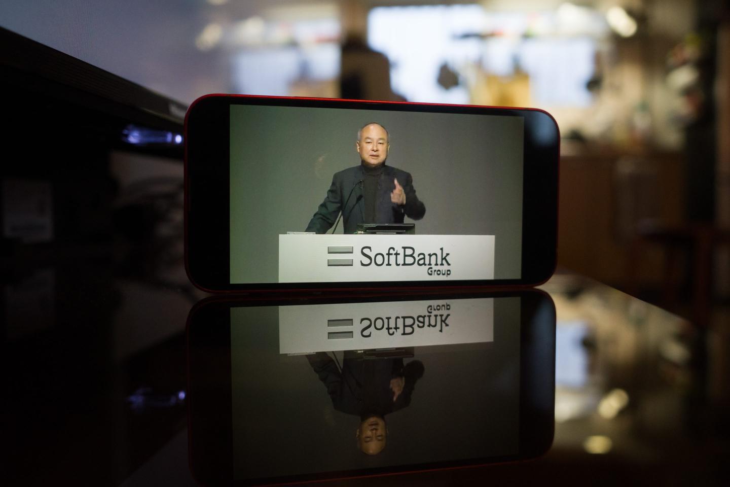 Masayoshi Son, chairman and chief executive officer of SoftBank Group Corp.