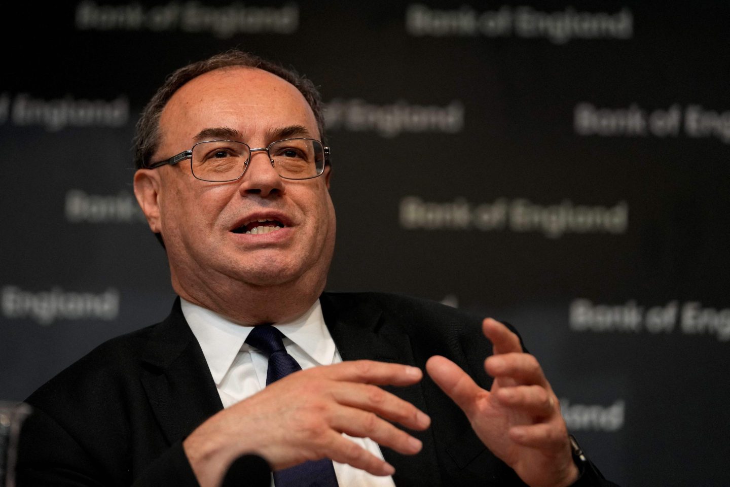 Governor of the Bank of England Andrew Bailey