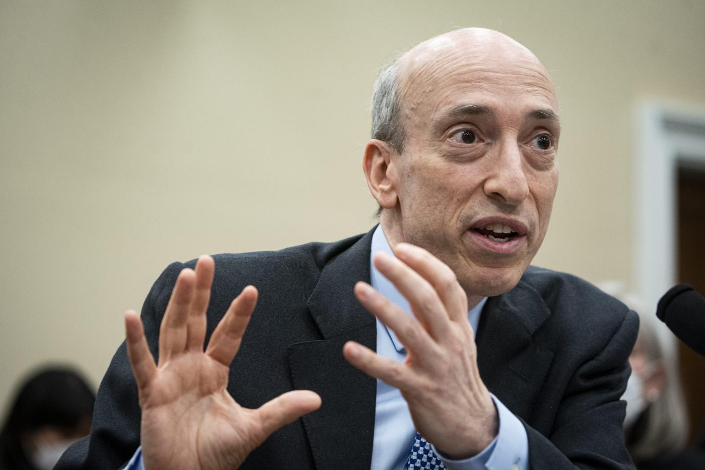 SEC chair Gary Gensler.