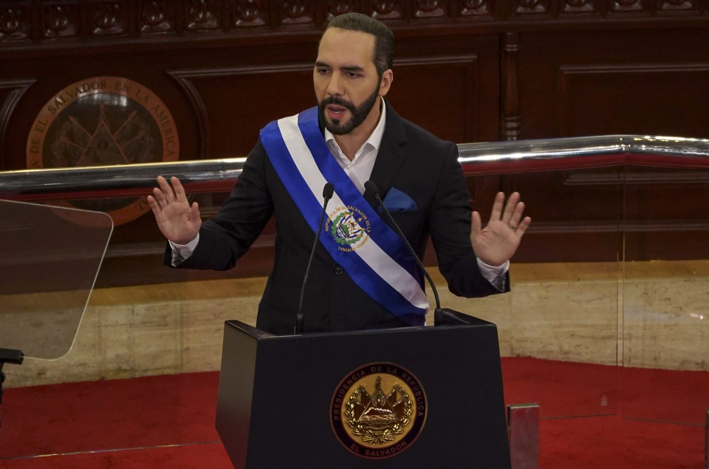 El Salvador President Nayib Bukele