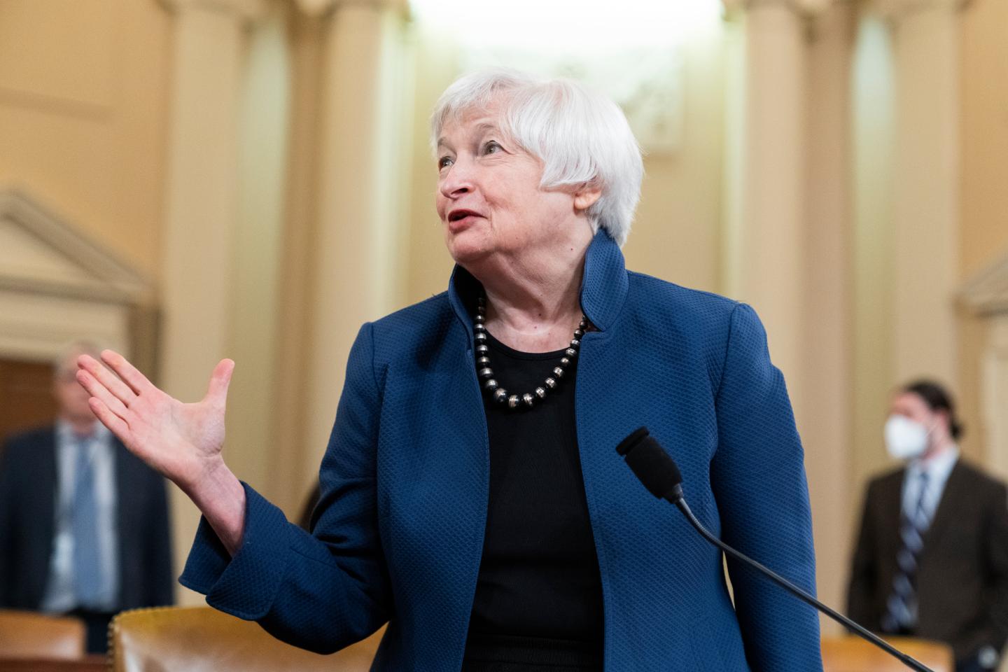 Yellen urges less dependence on other nations for key supplies, urges ‘friendly shoring’