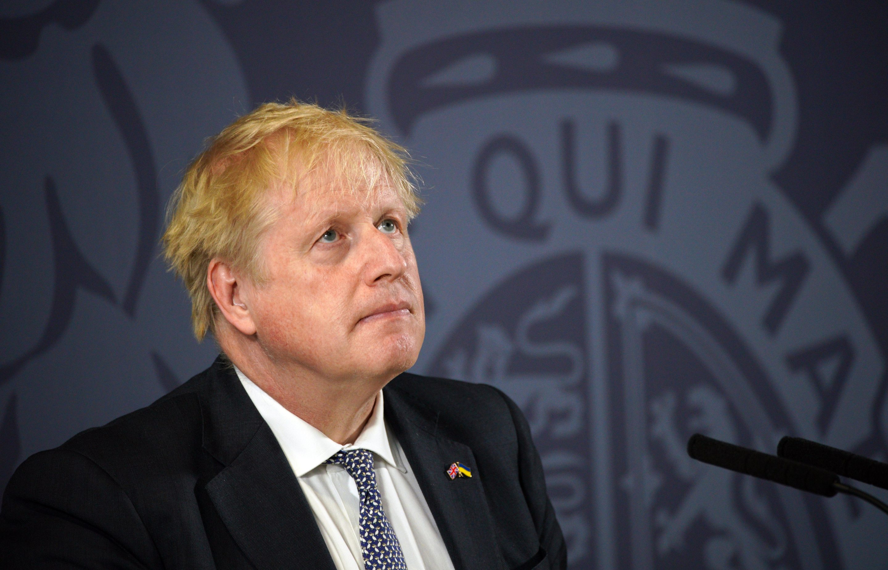 U.K. Prime Minister Boris Johnson in Blackpool