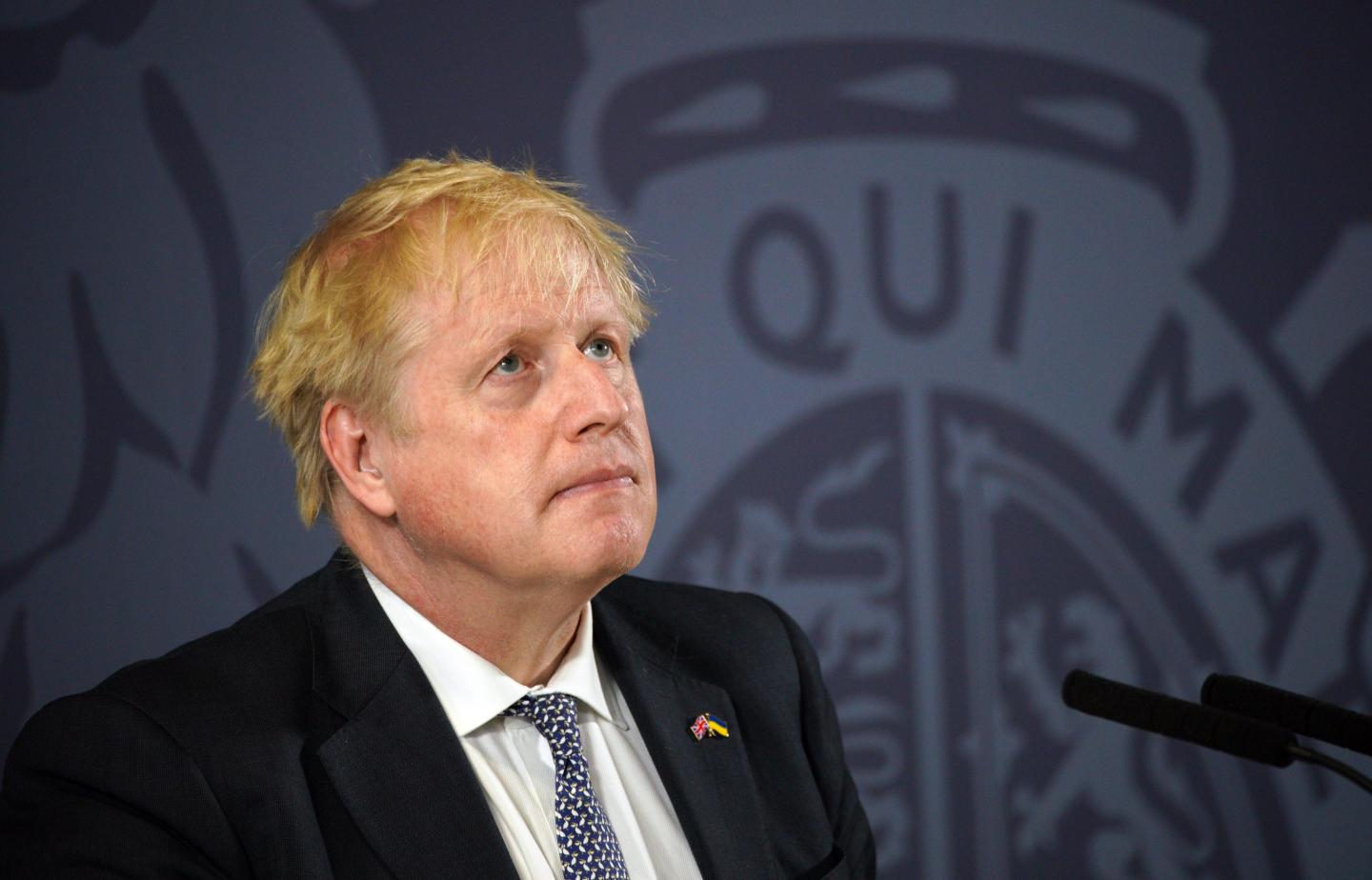 U.K. Prime Minister Boris Johnson in Blackpool
