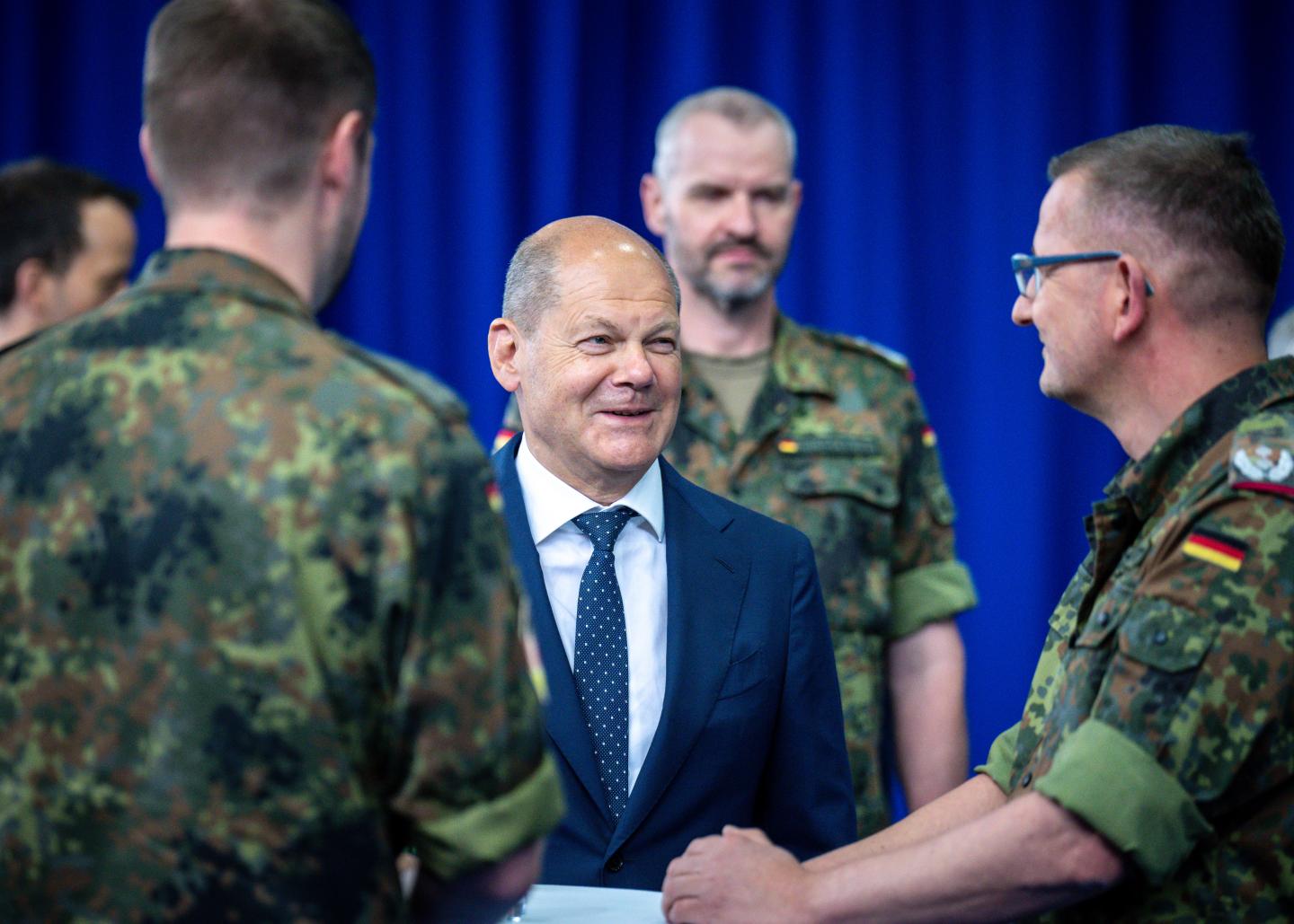 German Chancellor Olaf Scholz