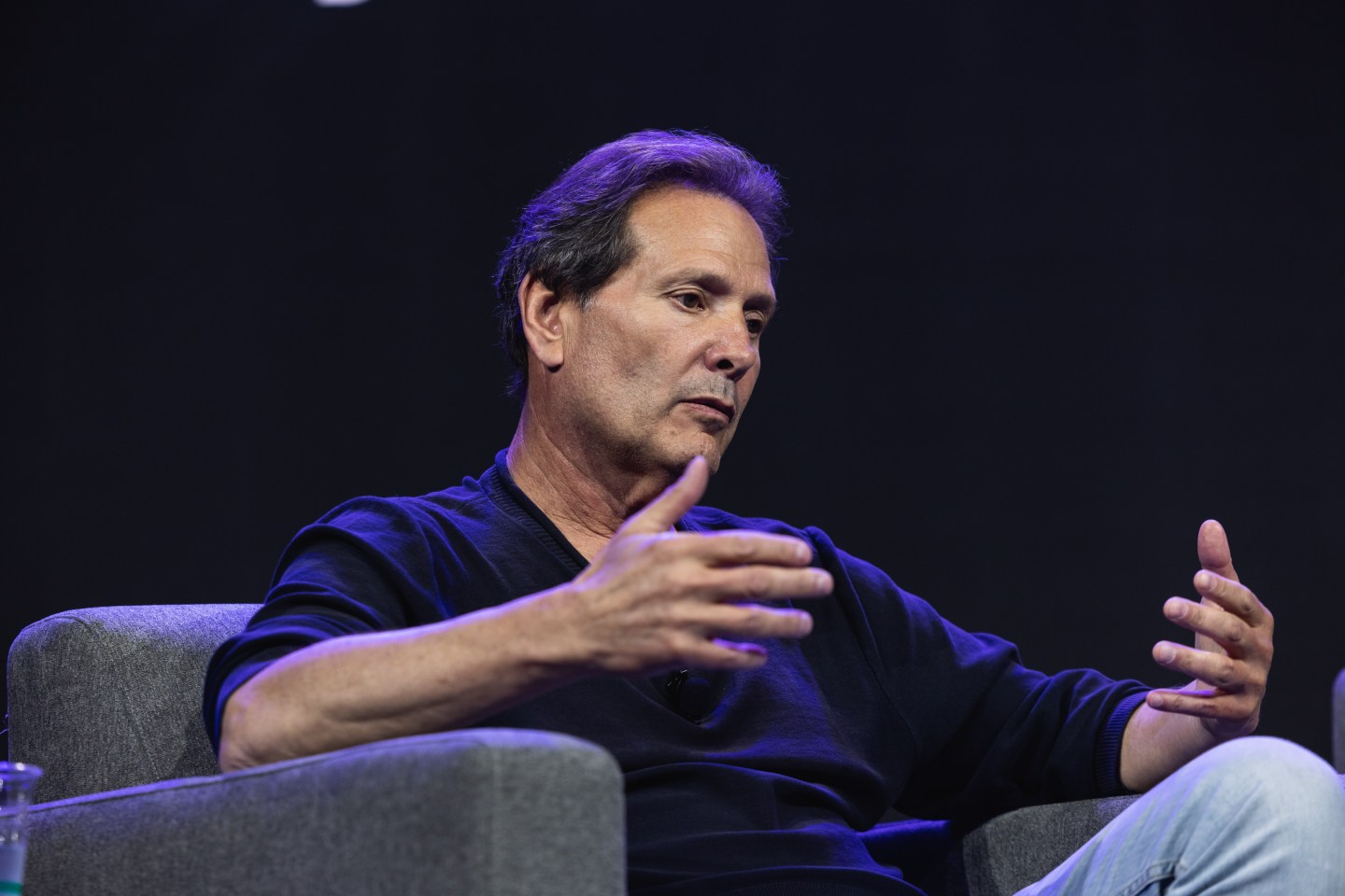 Dan Schulman, president and chief executive officer of PayPal Holdings Inc., speaks during the CoinDesk 2022 Consensus Festival in Austin, Texas, US, on Friday, June 10, 2022.