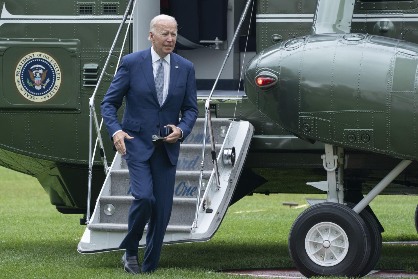 ‘Not acceptable’: Biden rips oil CEOs for raking in record profits as gasoline production struggles to keep up with demand