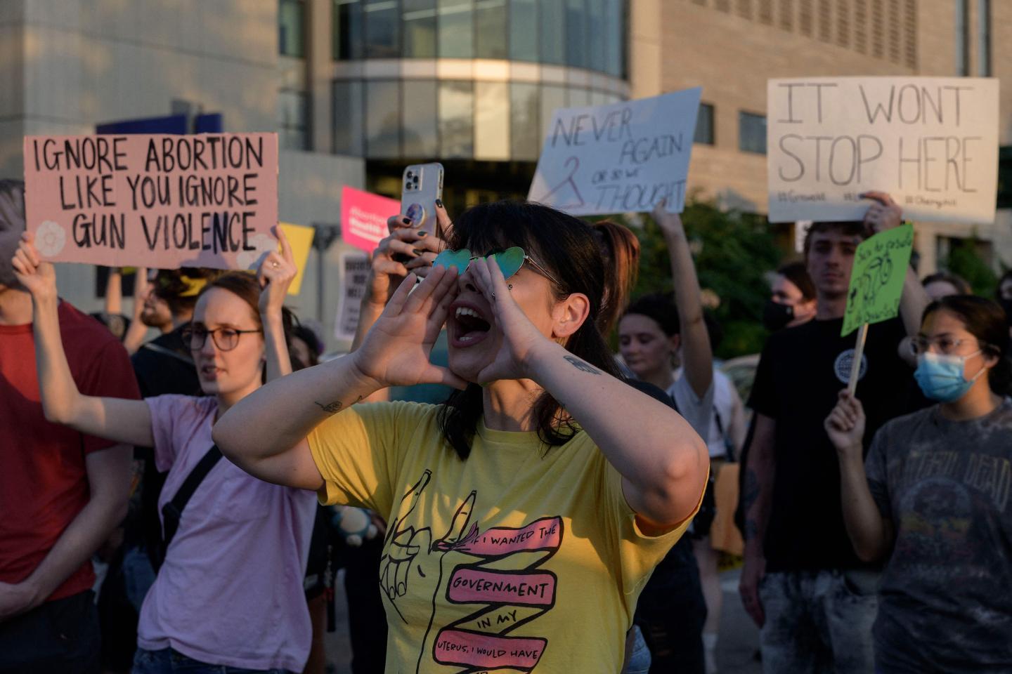 Abortion protesters.