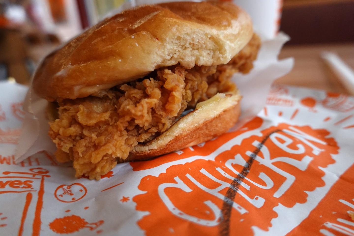 Popeyes chicken sandwich
