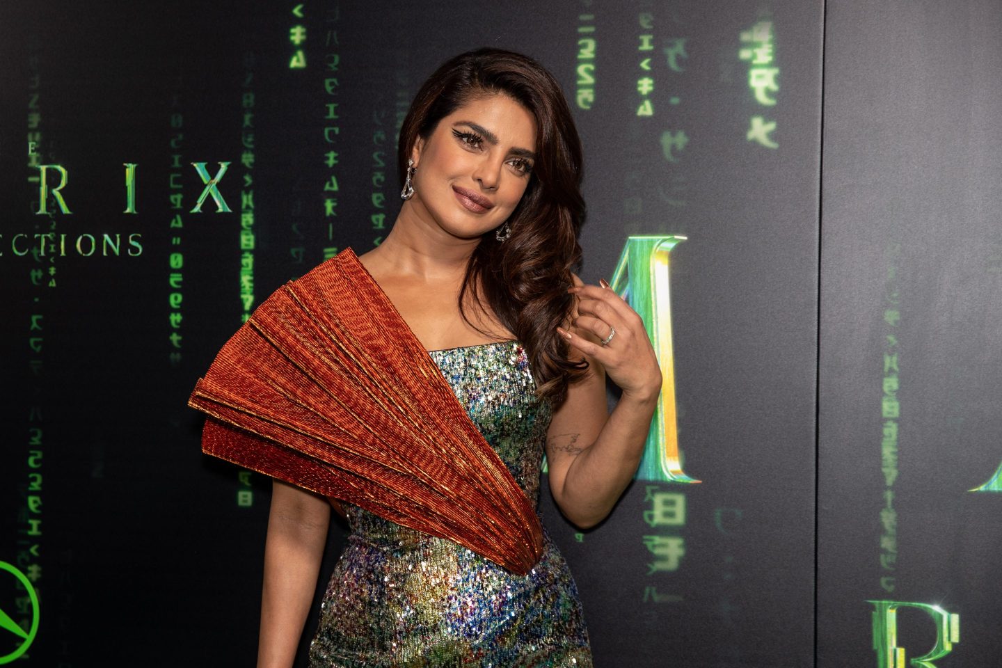 Priyanka Chopra Jonas, pictured on Dec. 18, 2021, in San Francisco, spoke out against an Indian TV commercial that has been widely criticized as promoting rape culture.