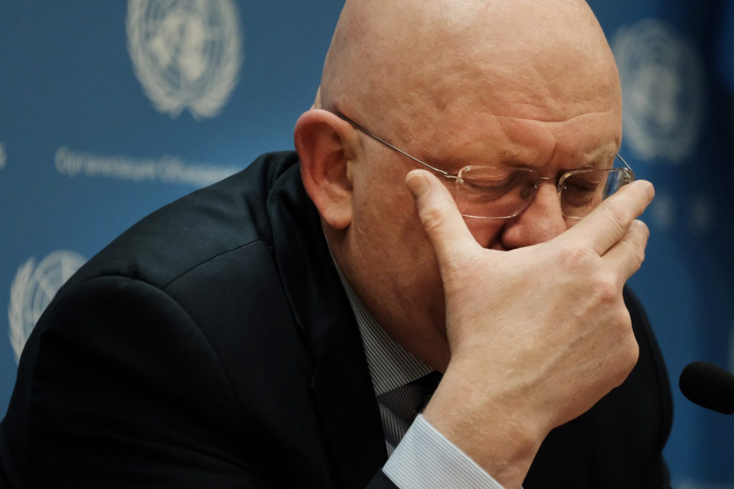 Russian Ambassador to United Nations Vassily Nebenzia