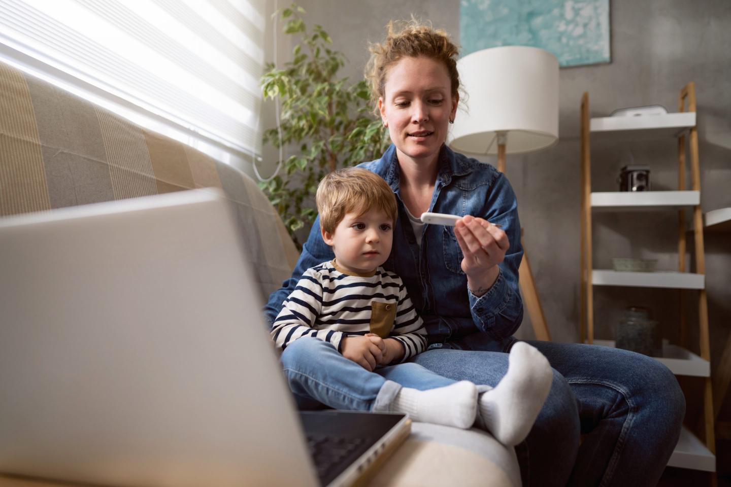 Latest COVID surge is upending schedules and sending parents scrambling—again