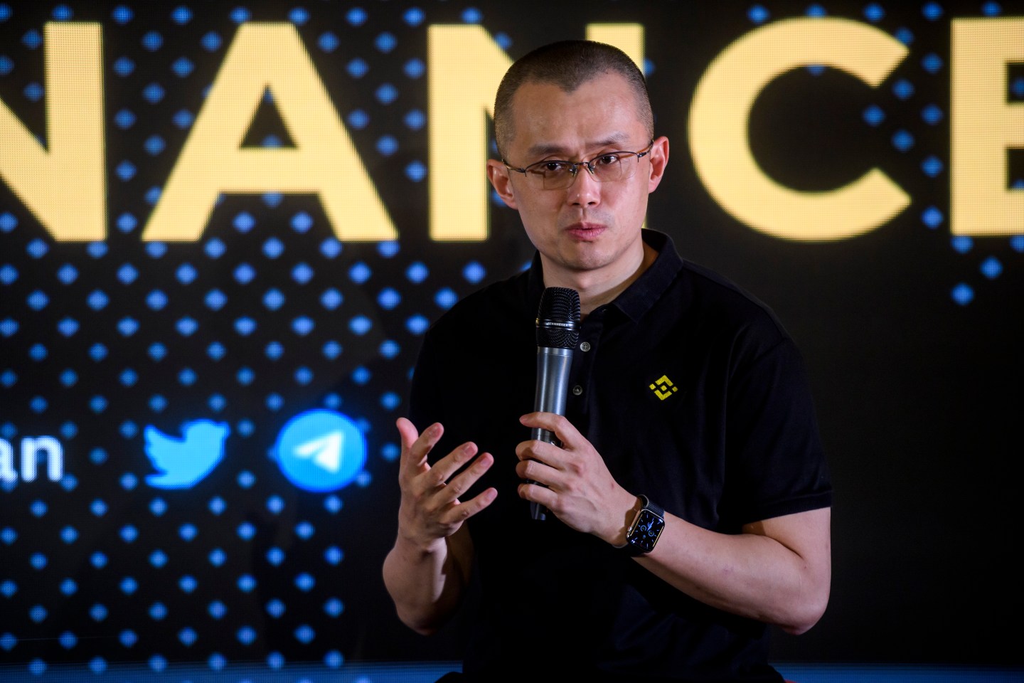 Founder and CEO of Binance Changpeng Zhao