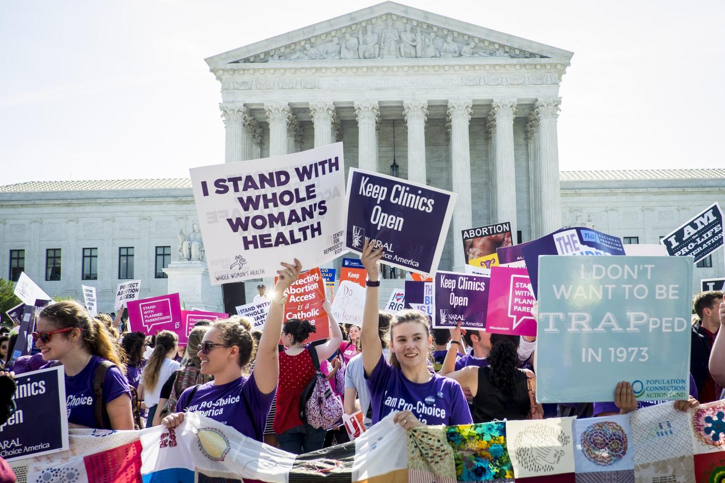 Protests against abortion ban