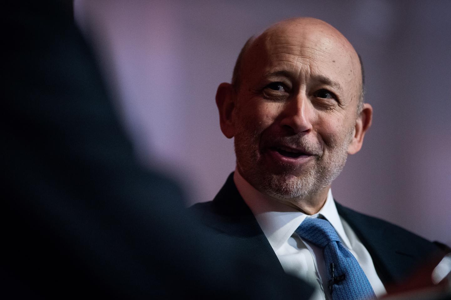 Blankfein urges ‘dial back’ on negativity over economy