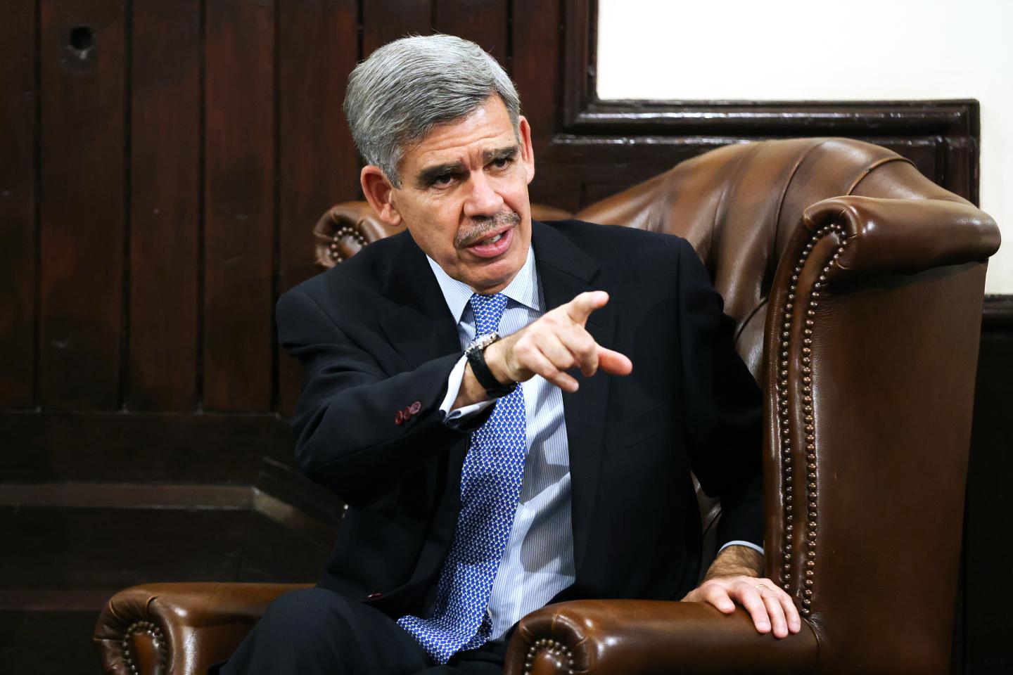 Mohamed El-Erian speaks at University of Cambridge.